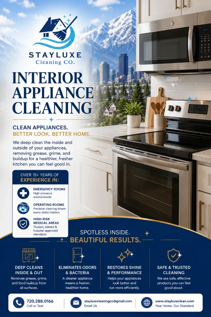 Interior Appliance Cleaning