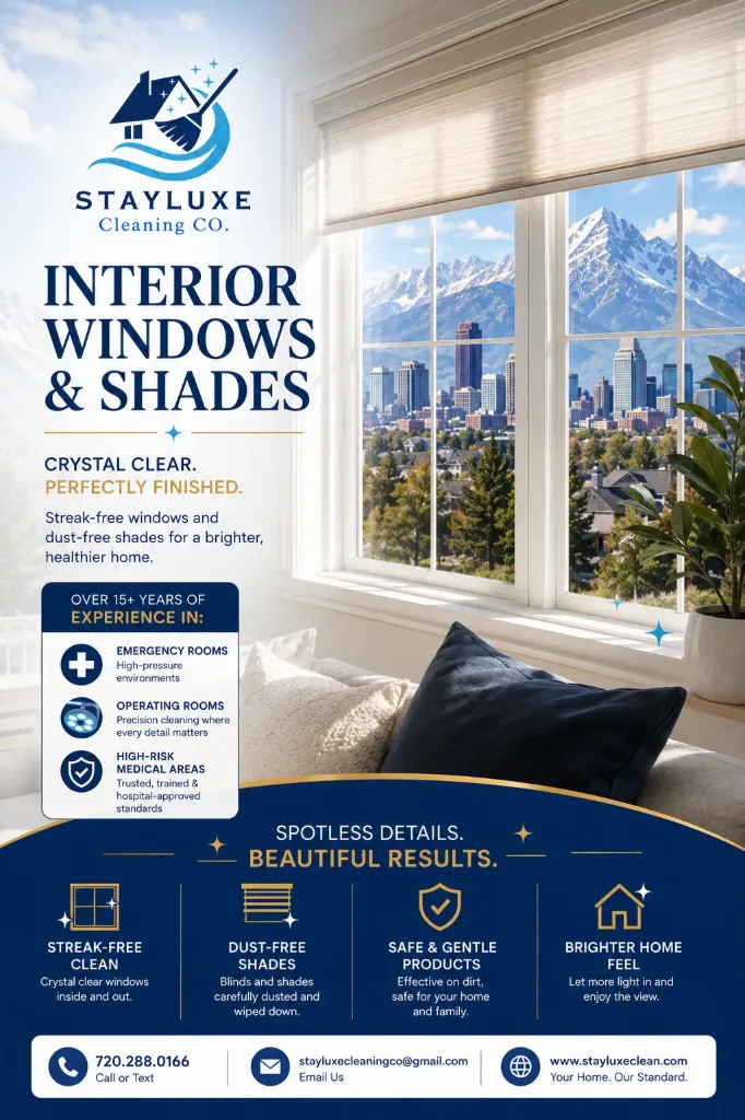 Interior Windows & Shades (One Story)
